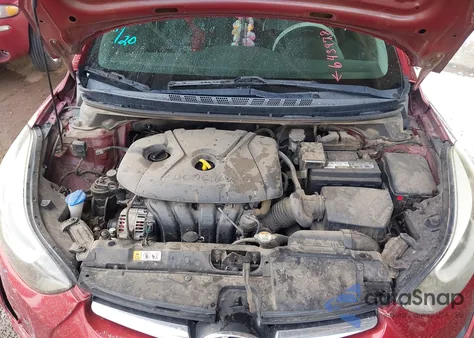 2015 Hyundai Elantra Se из США, поврежденный, VIN 5NPDH4AEXFH643978